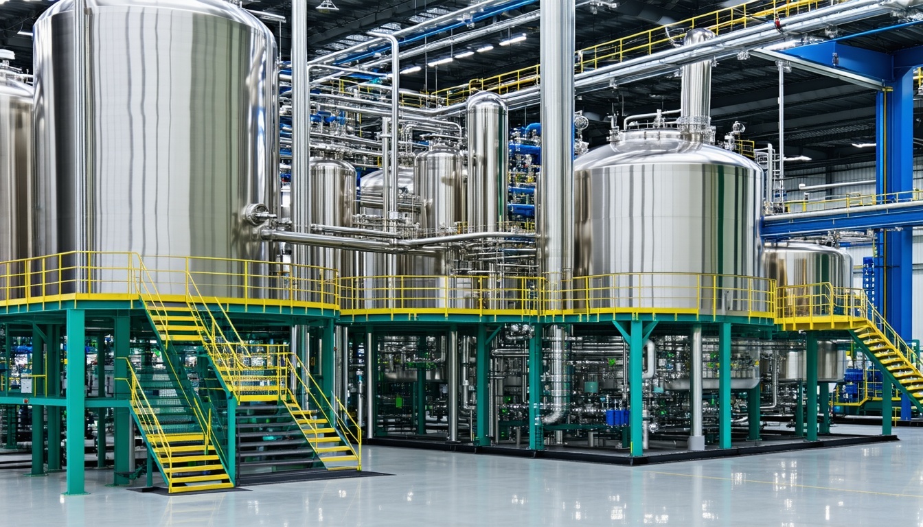 An image for the Chemical industry makes up a large portion of the Process Manufacturing sector-1